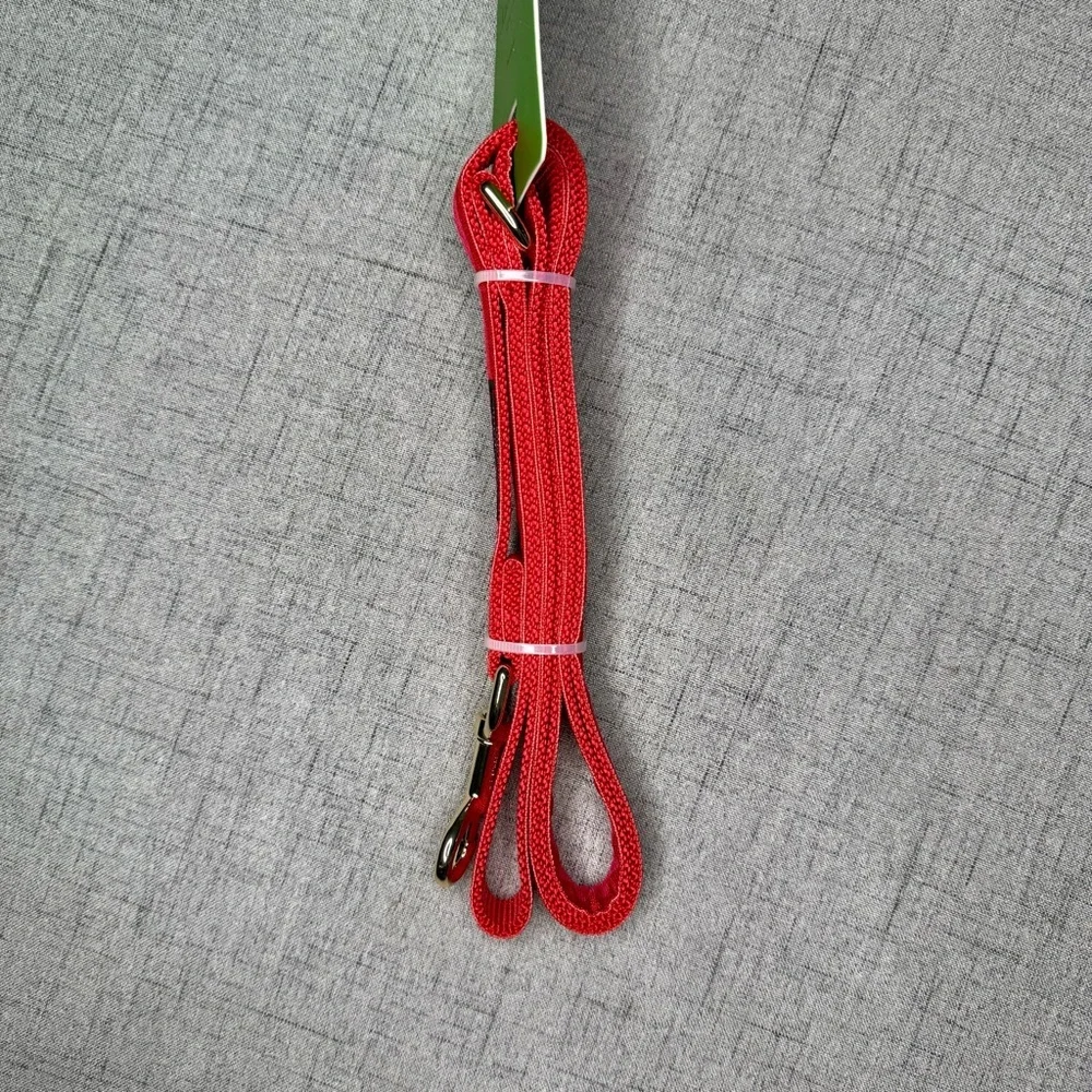 Kate Spade New York Dog Leash Pink & Red Colorblock Pet Leash NWT